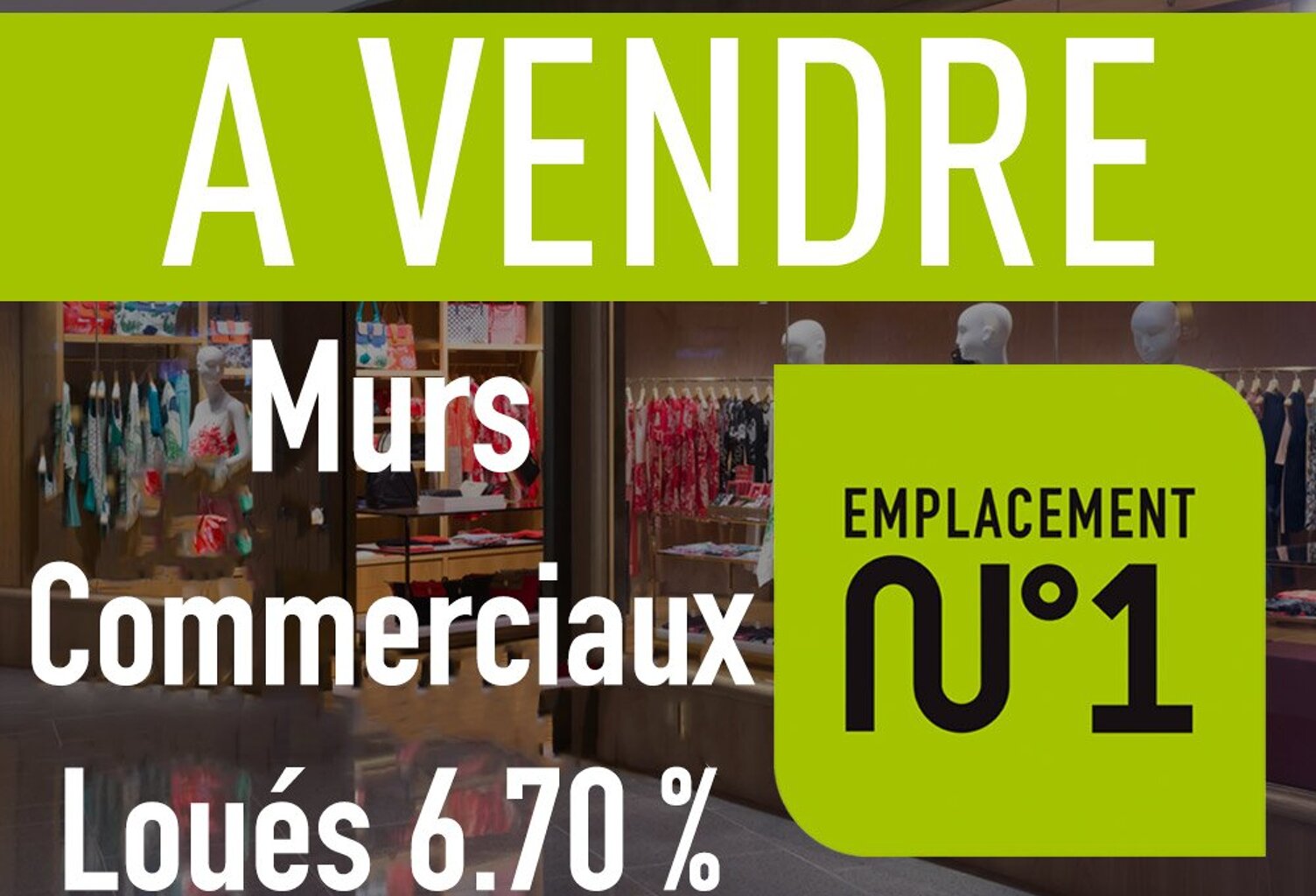 Murs commerciaux — photo 1