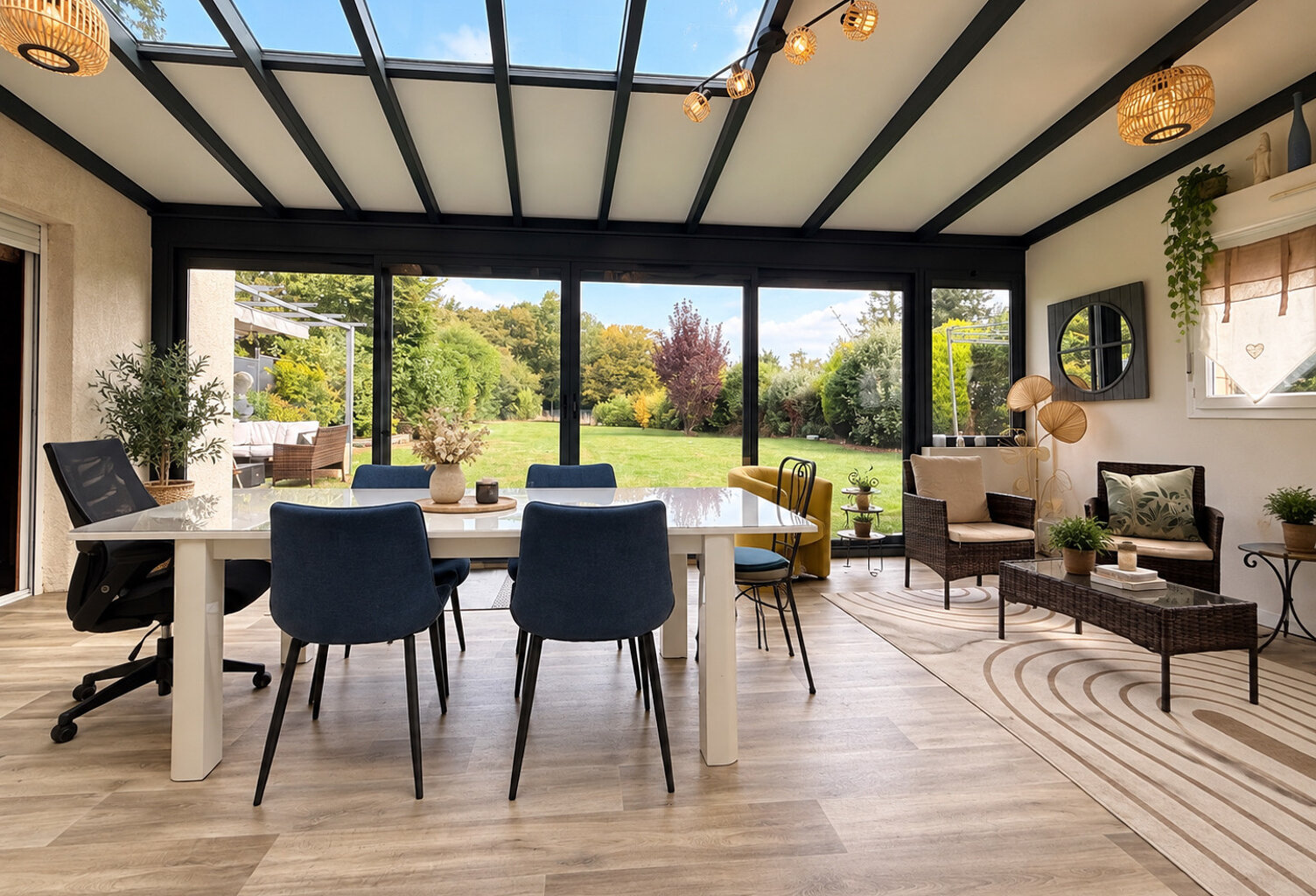 SAINS EN AMIENOIS - ENSEMBLE IMMOBILIER - PAVILLON INDIVIDUE — photo 1