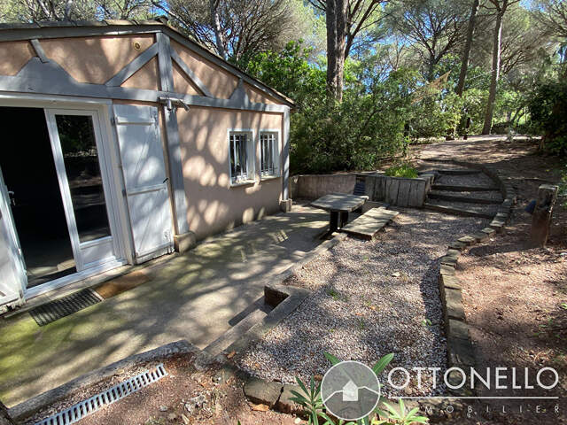 Maison 3 pièces climatisée MEUBLÉE -  57,7 m2 avec jardin 150 m2 — photo du bien