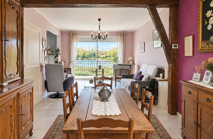 La Mayenne à vos pieds : maison de 6 pièces à Grez-Neuville — photo 2