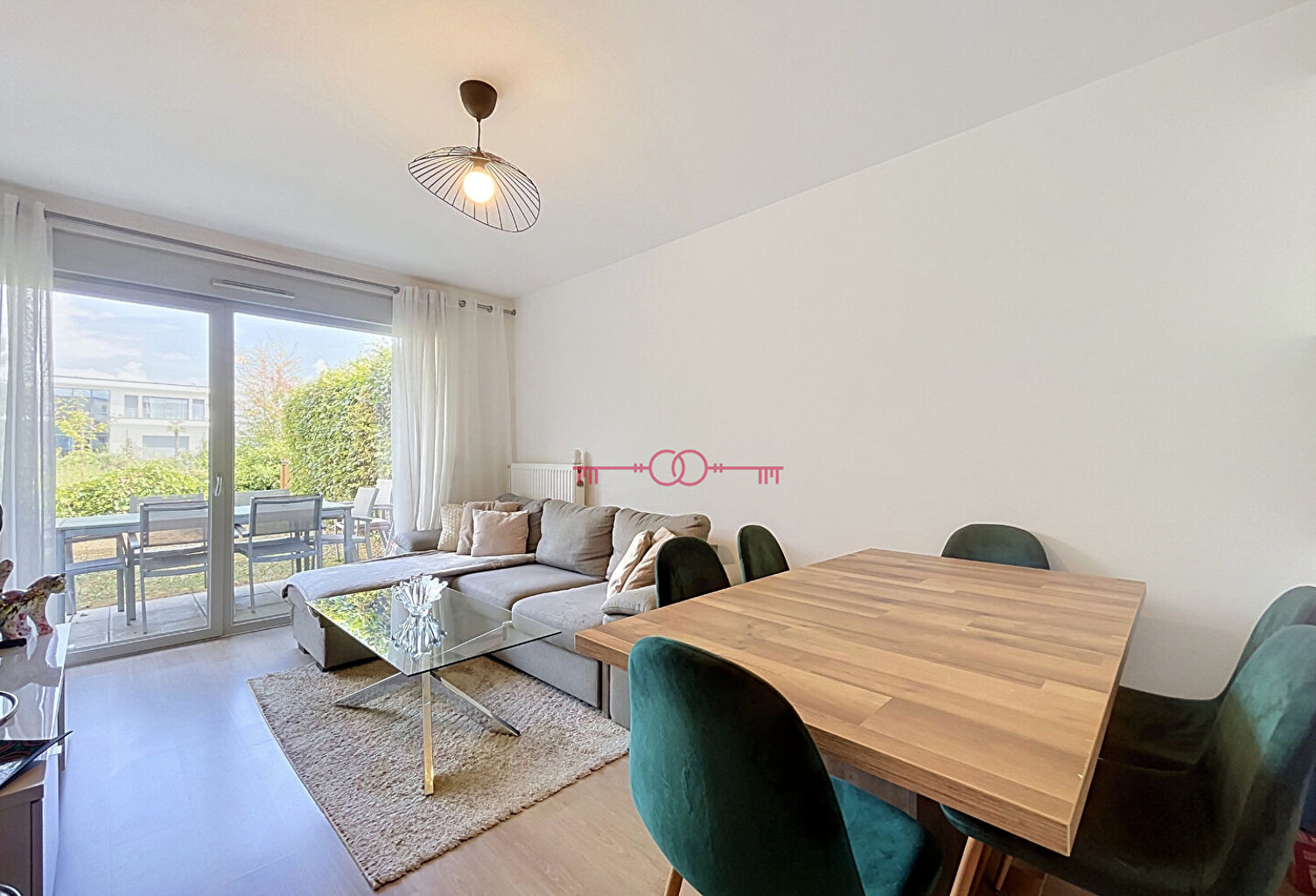 Appartement Bezannes 2 pièces avec terrasse et jardin privatif à Bezannes — photo 1