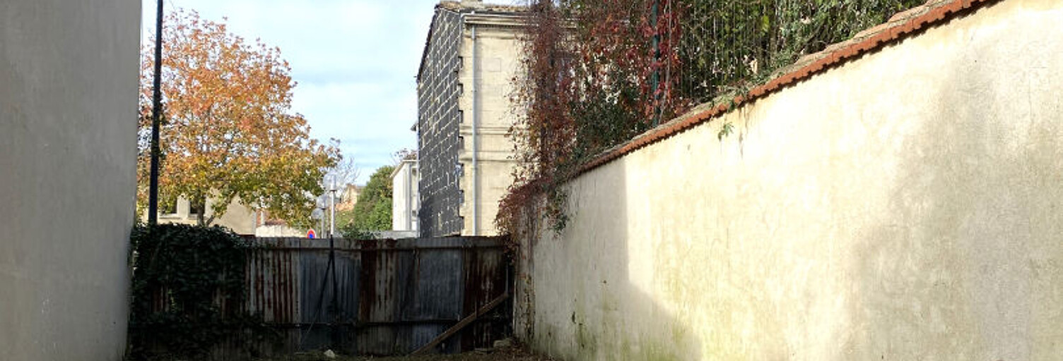 Terrain  79 m² à vendre à Bordeaux (33300)