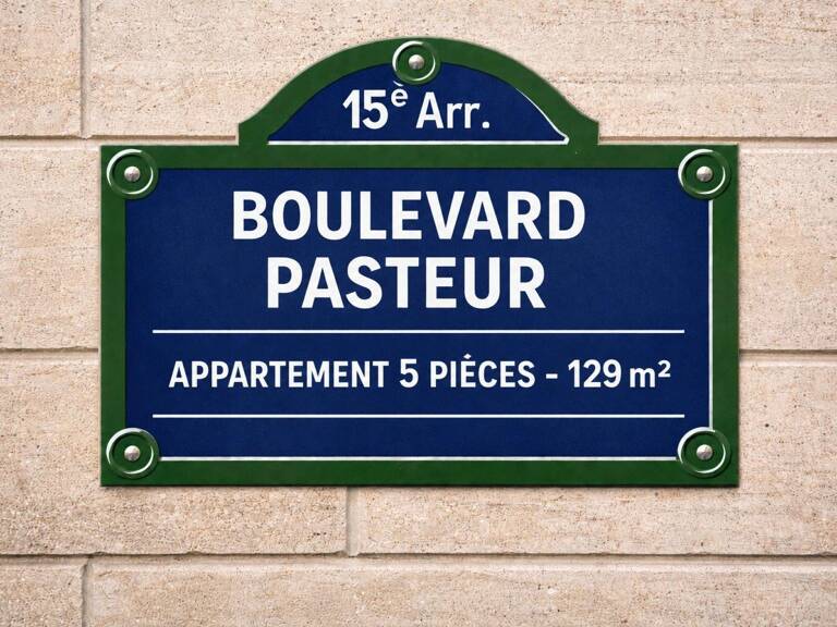 Appartement 5P - 129m² - Bd Pasteur - Paris 15 — photo 1