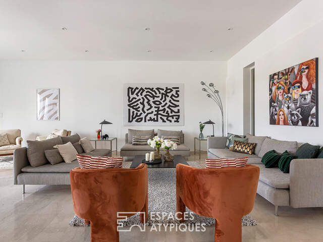 Appartement familial face au parc en dernier etage — photo du bien