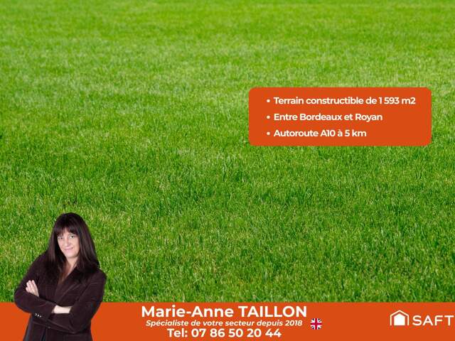 Terrain constructible de 1 593 m2 dans un environement calme — photo du bien
