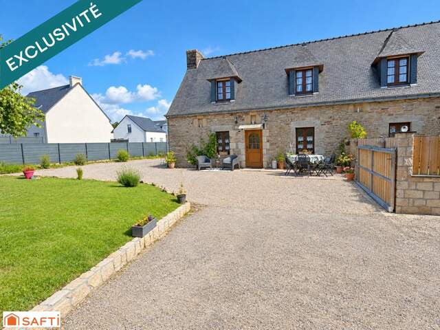 LONGERE DE CHARME DE 75 M2 SUR TERRAIN DE 898 M2 A BRANDERION — photo du bien
