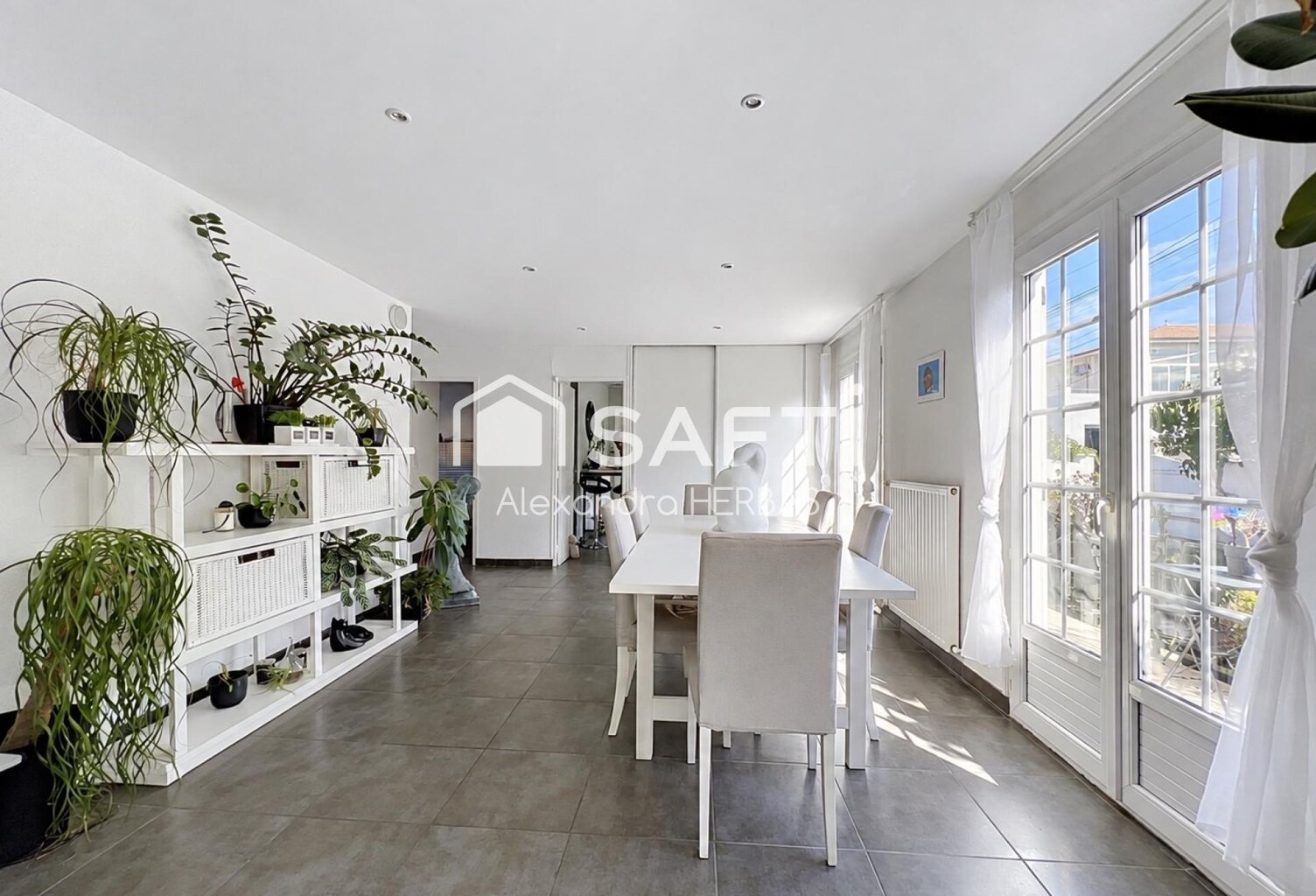 PESSAC ALOUETTE  PLAIN-PIED  3 CHAMBRES  GARAGE  TRAM À PIED — photo 1