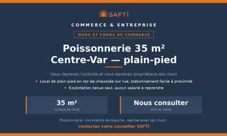 Commerce 1 Pièce 35 m² à vendre à Le Muy (83490)