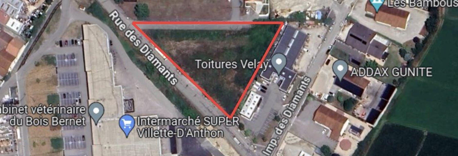 Terrain  5200 m² à vendre à Villette-d'Anthon (38280)