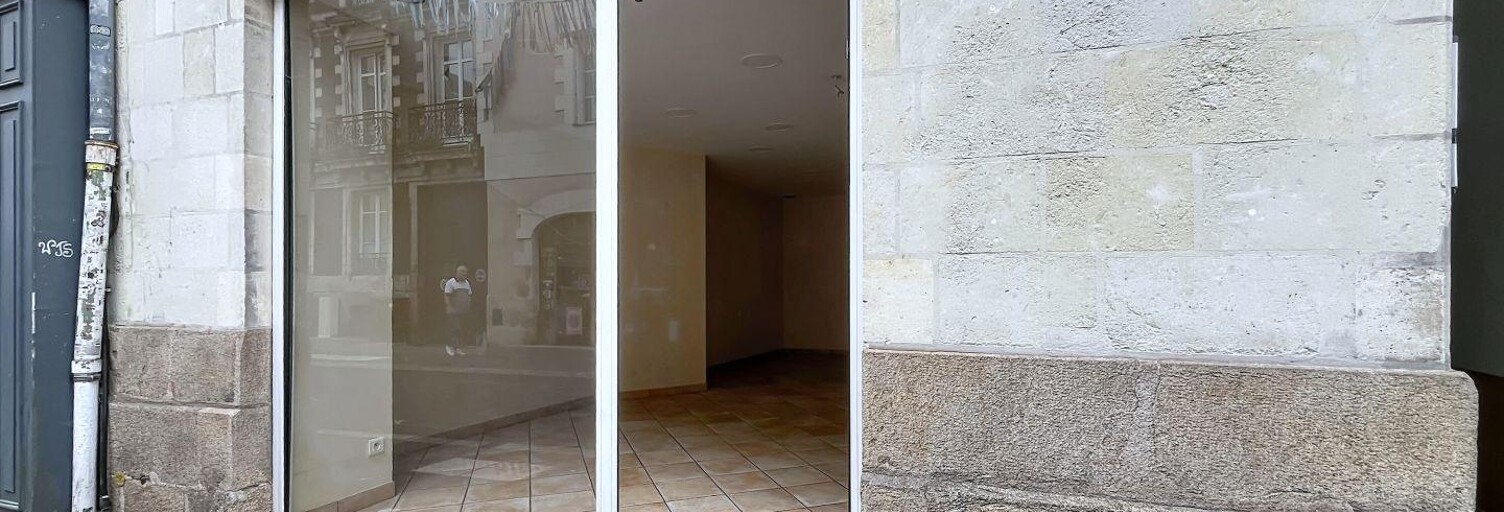 Commerce  28 m² à louer à Nantes (44000)
