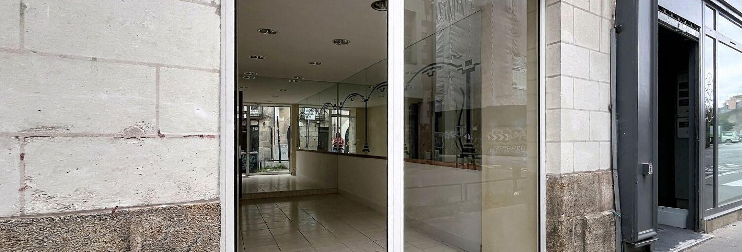 Commerce  14 m² à louer à Nantes (44000)