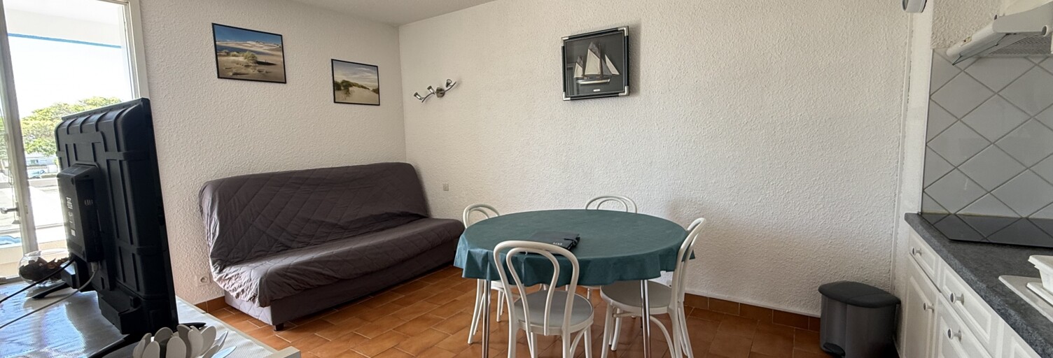 Appartement 2 Pièces 29 m² à vendre à Le Barcarès (66420)