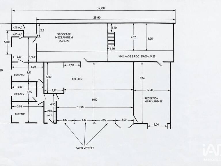 Vente Atelier 442 m&sup2; — photo 1