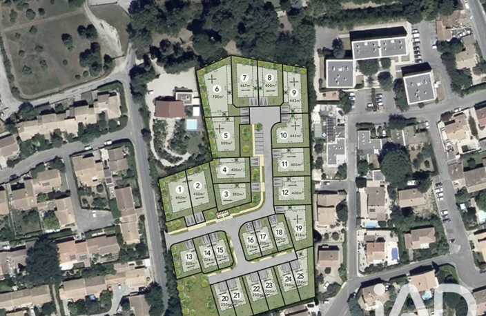 Vente Terrain à bâtir 221 m&sup2; — photo 3