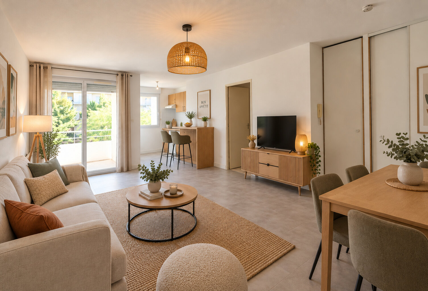 Appartement Colomiers T2 42 m² + 2 parkings — photo 1