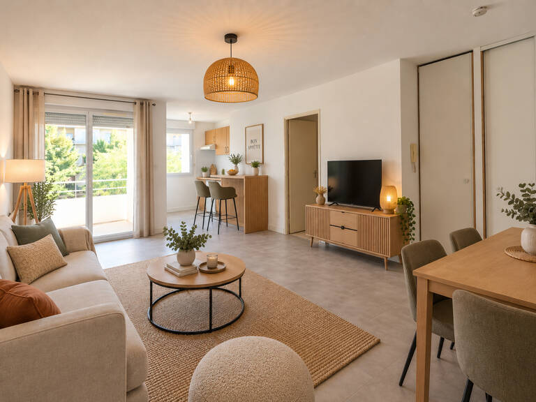 Appartement Colomiers T2 42 m² + 2 parkings — photo 1