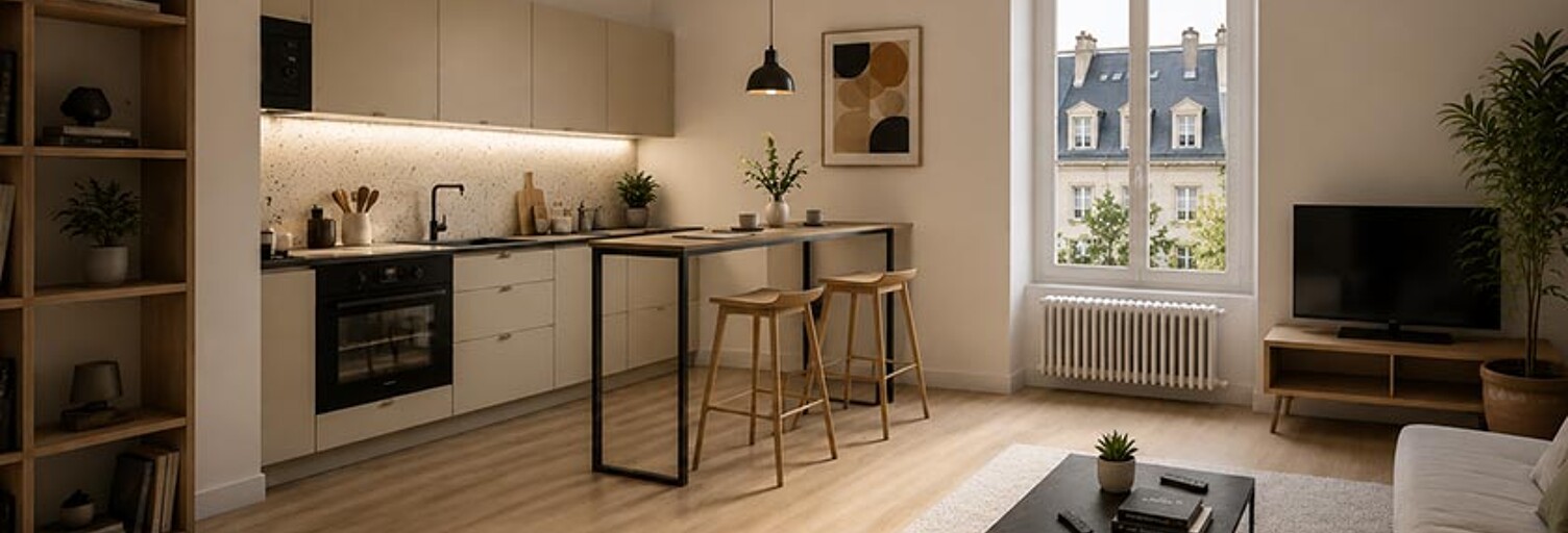 Appartement neuf T1, T2 Pièce 19 à 43 m² à vendre à Laval (53000)