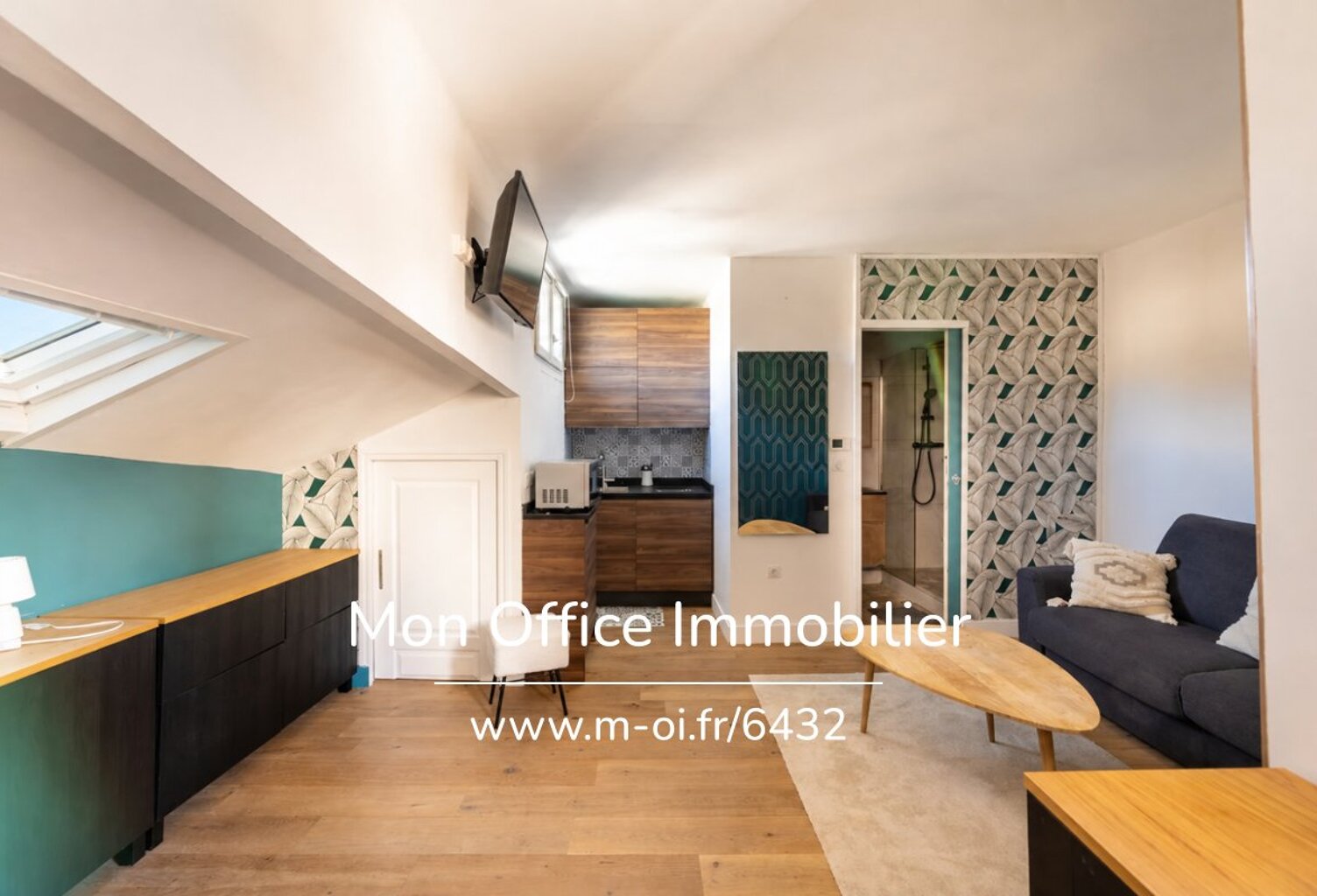 Référence : 6432-ETH. - Exclusivité - Appartement - 23m2 - Rue Manuel - Dernier étage - Aix-en-Provence — photo 1