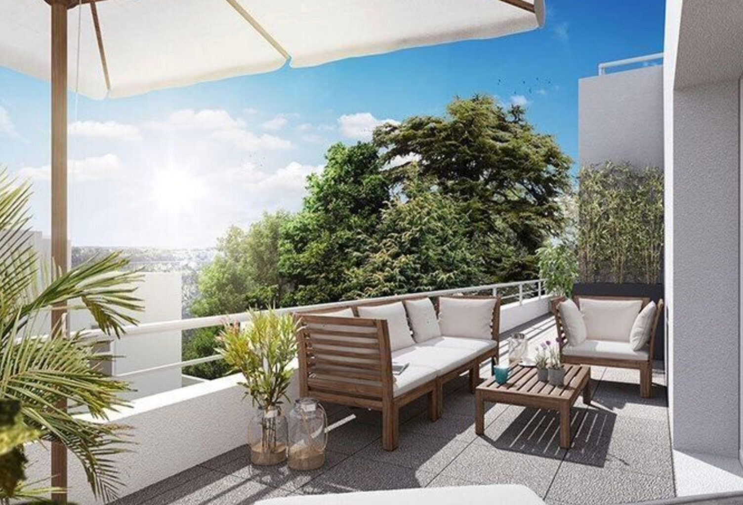 APPARTEMENT T3 60 M2 AVEC TERRASSE 10M2 — photo 1
