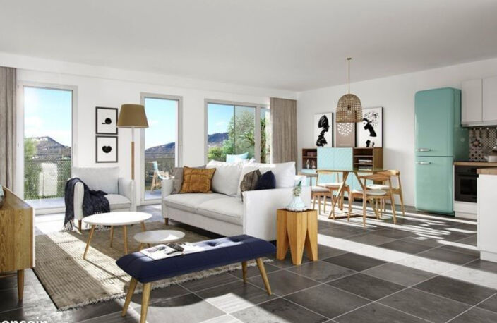 APPARTEMENT T3 60 M2 AVEC TERRASSE 10M2 — photo 2