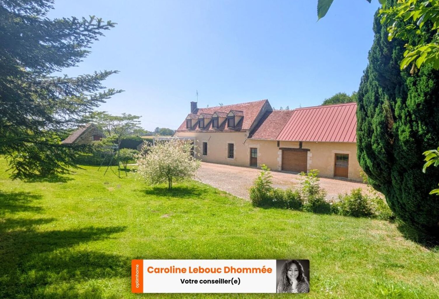 Longère percheronne restaurée de 160 m² - bureau indépendant, dépendances sur 2 500 m² — Entre Bellême et Nogent-le-Rotrou — photo 1