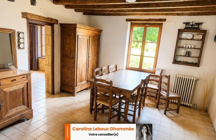 Longère percheronne restaurée de 160 m² - bureau indépendant, dépendances sur 2 500 m² — Entre Bellême et Nogent-le-Rotrou — photo 4