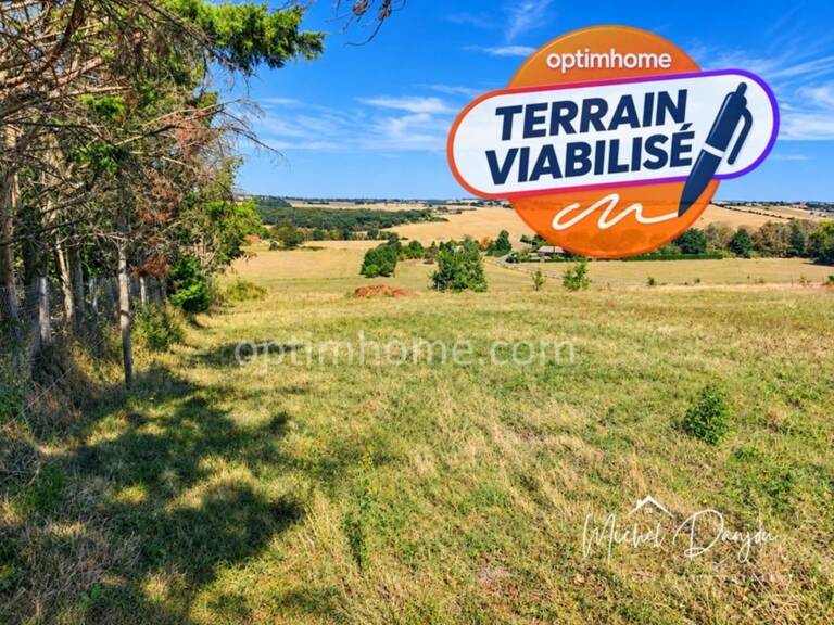 ODARS – Terrain viabilisé de 1 862 m² avec vue imprenable sur le Lauragais — photo 1