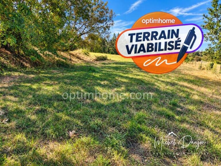 ODARS – Terrain viabilisé de 1 870 m² avec vue imprenable sur le Lauragais — photo 1