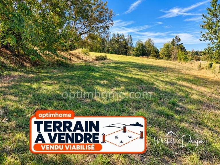 ODARS – Terrain viabilisé de 1 870 m² avec vue imprenable sur le Lauragais — photo 1