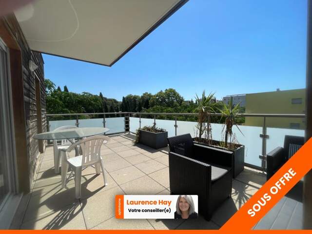 Appartement 4 pièces - 3 Chambres - Écoquartier des Grisettes - Dernier étage - Terrasse 21 m² - Garage 30 m² — photo du bien