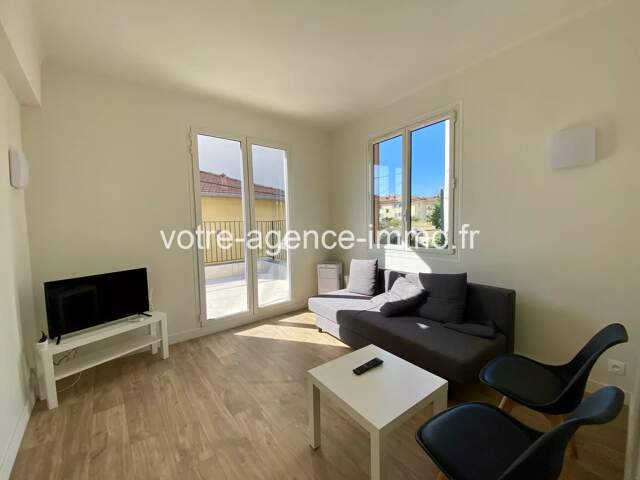 Nice Carras-Ferber Location meublée, 3p, terrasse — photo du bien
