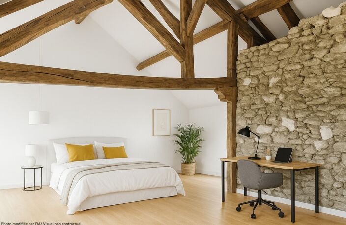 Maison de caractère de 99 m² avec cour + grenier aménageable — photo 2