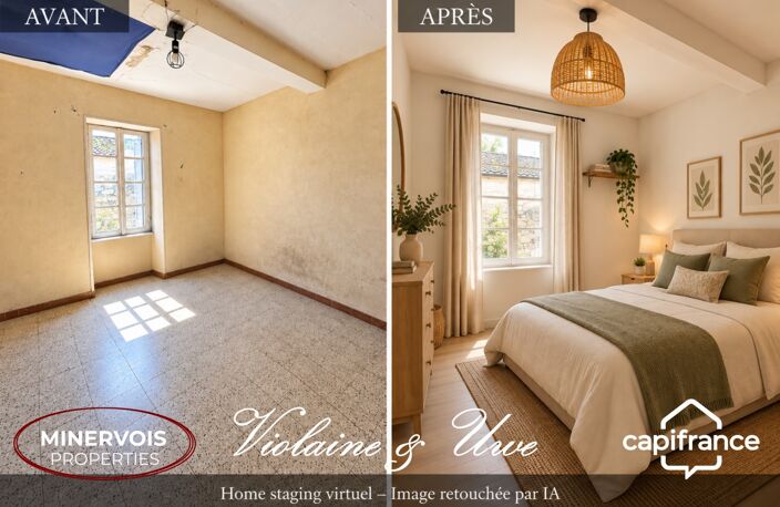 CESSERAS – MAISON DE VILLAGE À RÉNOVER – 63 M² – 2 CHAMBRES — photo 2