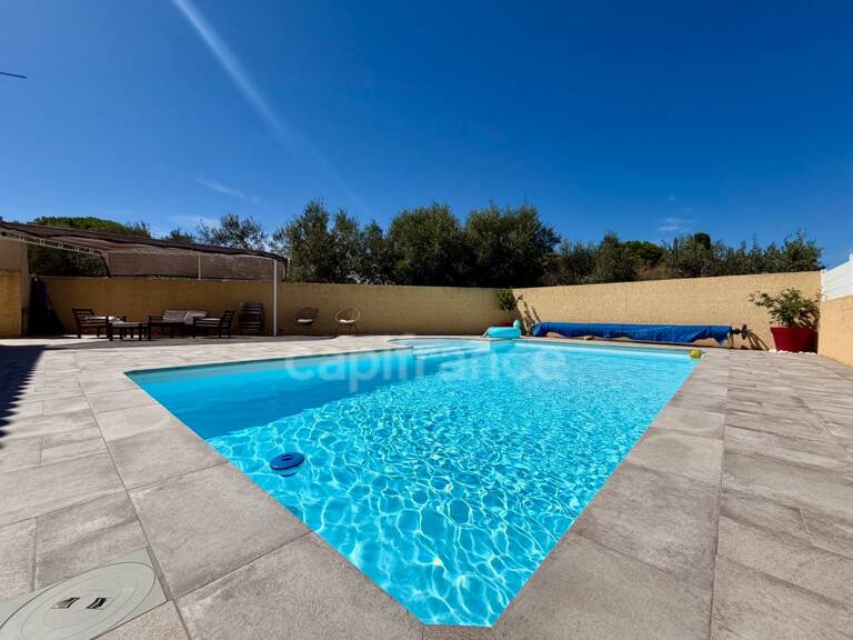 LOUPIAN(34), À VENDRE MAISON PLAIN-PIED P5, SURFACE TOTALE 106 m2, 4 FACES, TERRAIN 618 m2, GARAGE, PISCINE — photo 1