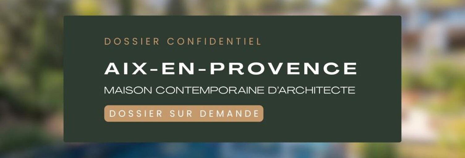Maison 5 Pièces 360 m² à vendre à Aix-en-Provence (13100)