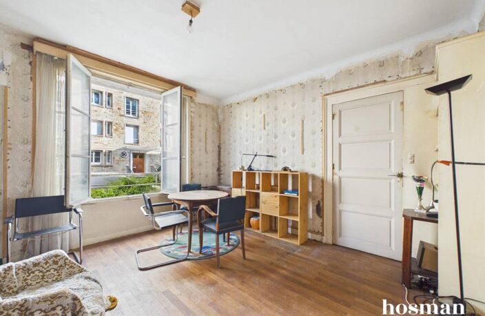 Appartement traversant 3 pièces de 70 m² à rénover - Rue d'Angoumois, Nantes — photo 2