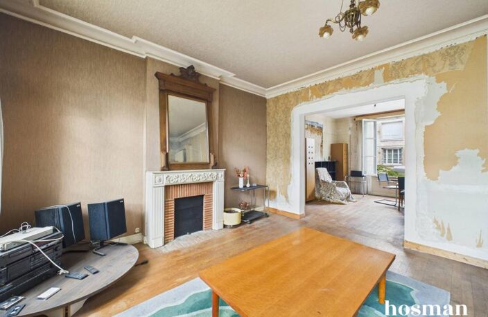 Appartement traversant 3 pièces de 70 m² à rénover - Rue d'Angoumois, Nantes — photo 4