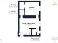 Beau 2 pièces de 28m² - Idéalement agencé & calme - Passage De La Fonderie, 11ème arrondissement — photo 3