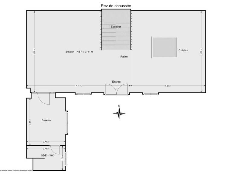Triplex d’exception – 222 m² – Rooftop 57 m² – Volumes remarquables – local annexe – Paris 11e — photo 1