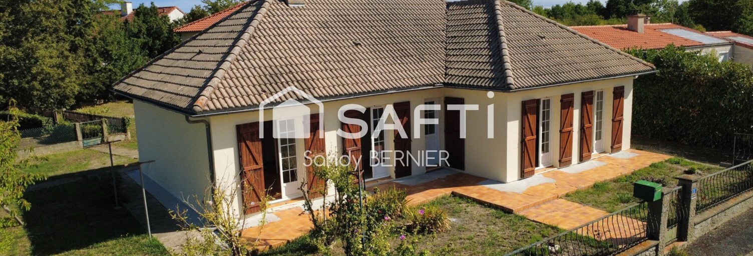 Maison 6 Pièces 111 m² à vendre à La Villedieu-du-Clain (86340)