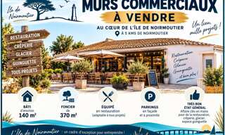 Commerce 3 Pièces 140 m² à vendre à Noirmoutier-en-l'Île (85330)