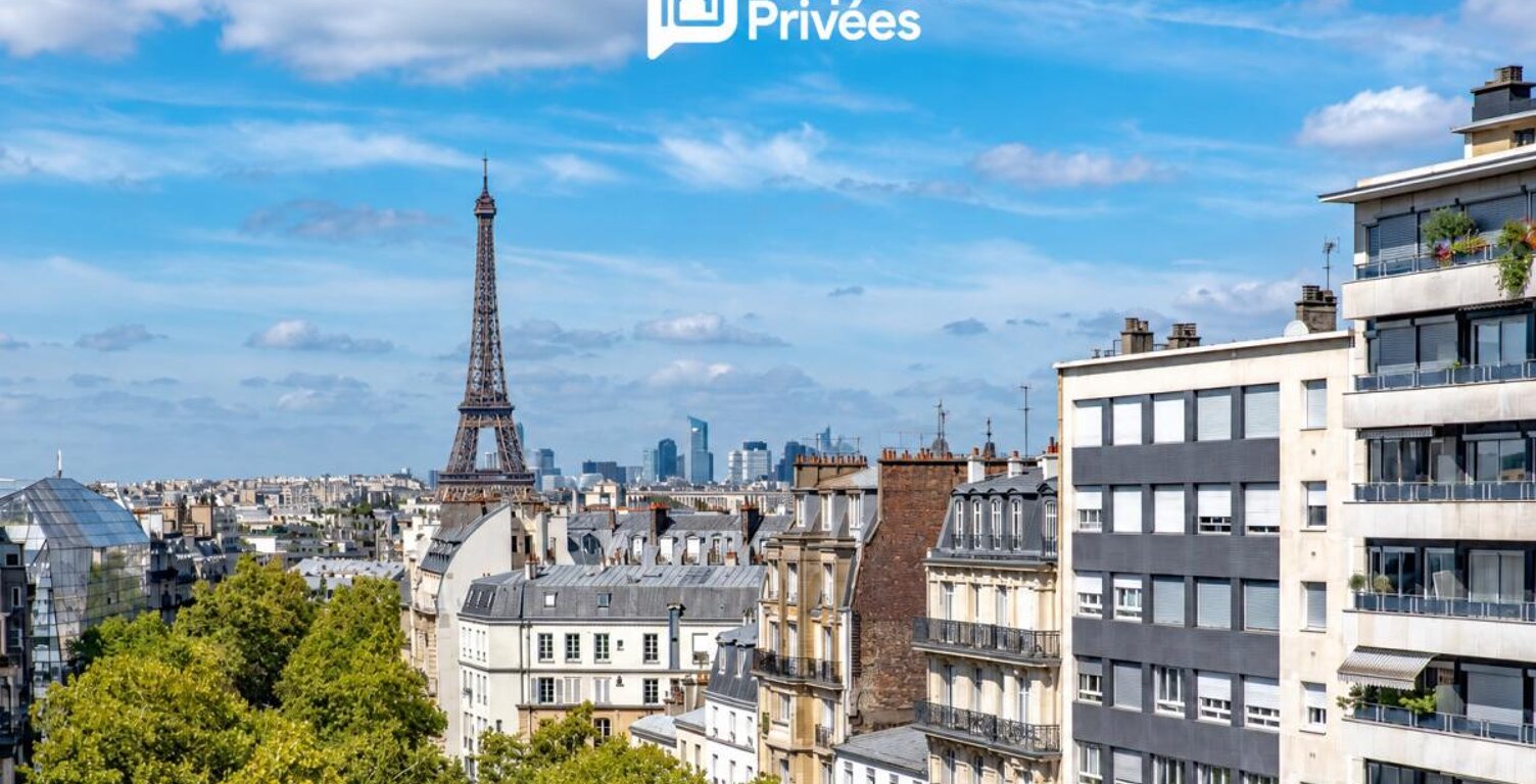 Paris 15e - Montparnasse - Dernier étage  de 110 m² avec 3 chambres — photo 1