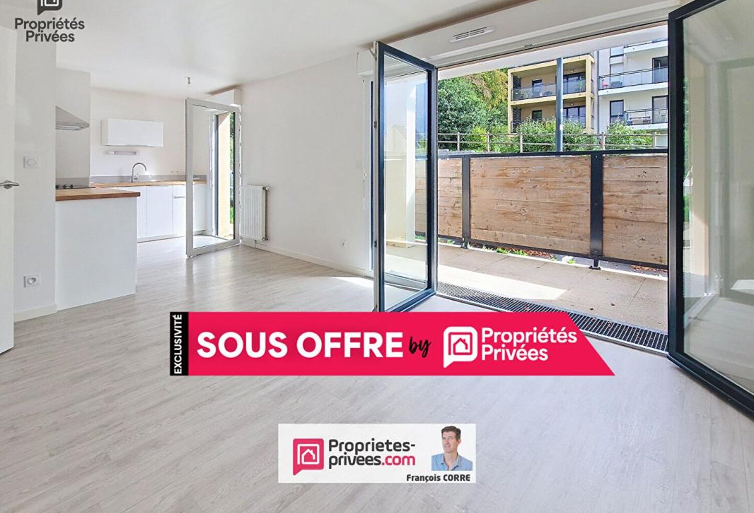 Appartement Guipavas 40.85 m2, cave et parking — photo 1