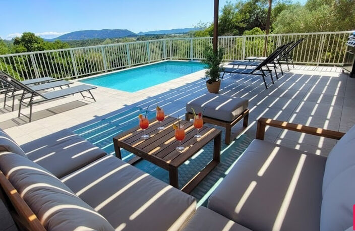 Villa T4 avec piscine VUE MER - LECCI (20137) - CORSE DU SUD - FRANCE — photo 5