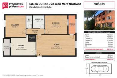 Appartement 3 pièces 226000 €