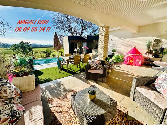 Villa Saint Hilaire De Brethmas 5 pièce(s) 114 m2 + Pool House — photo du bien