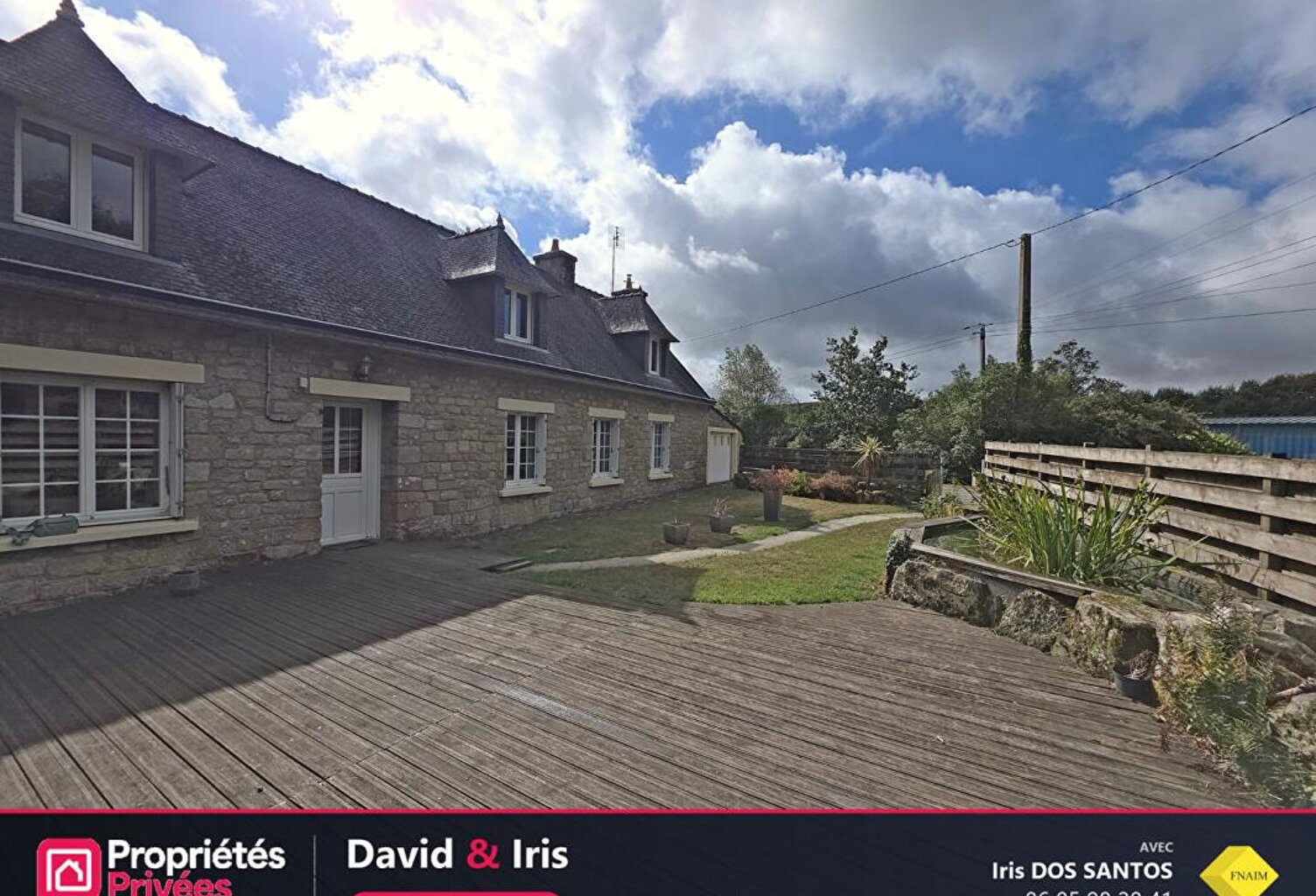 Longère en pierre de 140 m², terrasse de 54 m² et 4,56 hectares · Ploërdut — photo 1