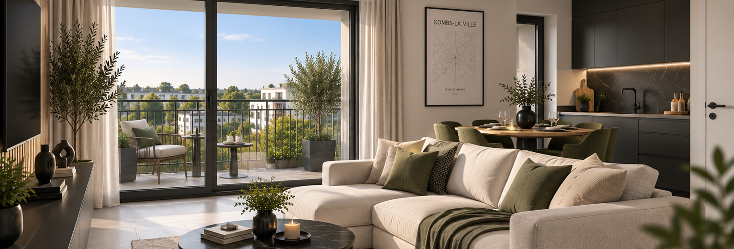 Appartement 1 Pièce 50 m² à vendre à Combs-la-Ville (77380)