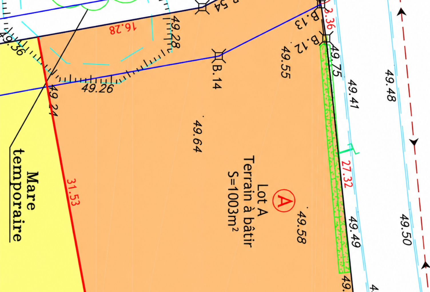 Vente Terrain 1 003 m&sup2; — photo 1