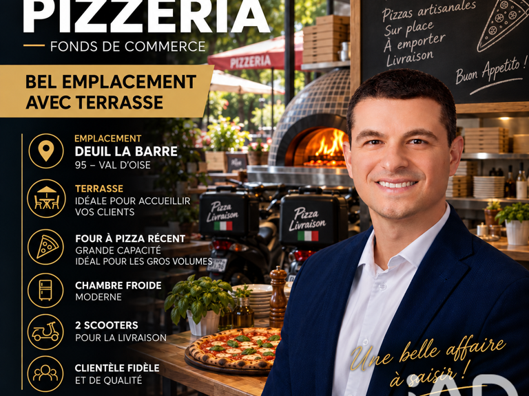 Vente Crêperie, Pizzeria 60 m&sup2; — photo 1